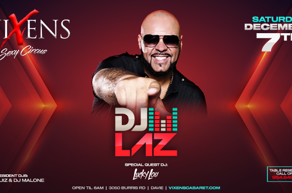 DJ Laz – Saturday, December 7