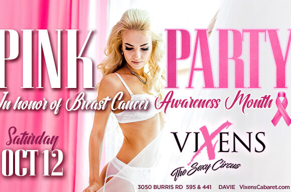 Pink Party – Saturday, October 12