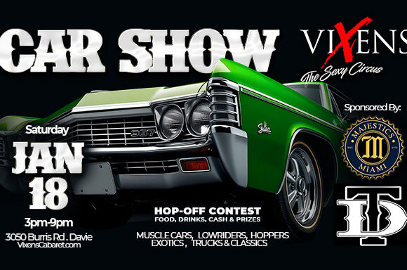 Car Show – Saturday, January 18