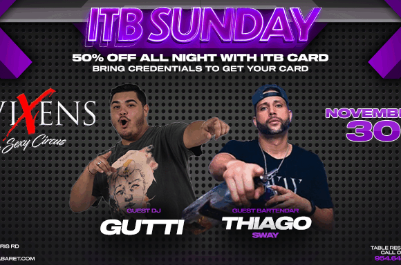 ITB Sunday –  November 30