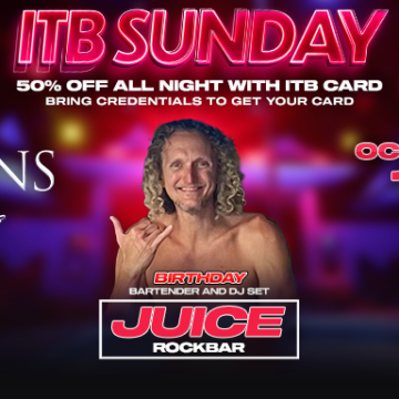 ITB Sunday, Oct 12 – Juice