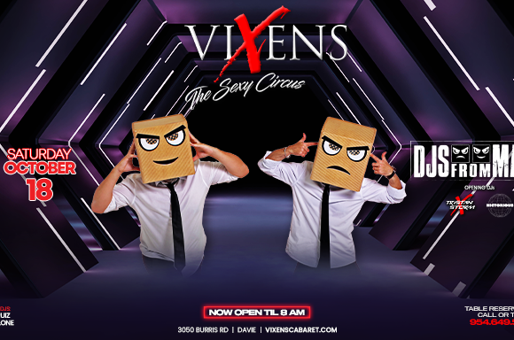 DJs From Mars – Saturday, October 18