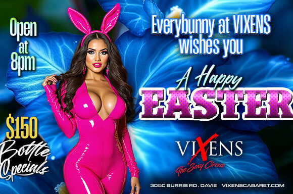 Doors Open @ 8pm Easter Sunday Doors Open @ 8pm Easter Sunday