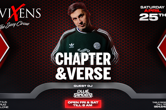 Chapter & Verse – Saturday, April 25 Chapter & Verse – Saturday, April 25