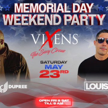 Memorial Day Wknd Party – Saturday, May 24