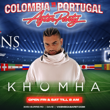 Colombia vs Portugal After Party – Saturday, June 27