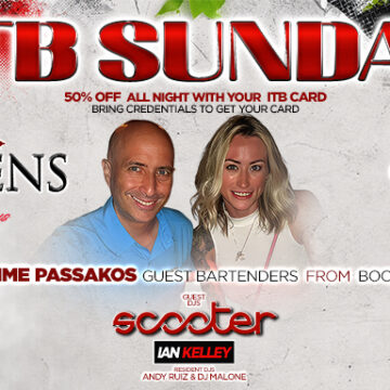Guest Bartenders Alex & Jaime – Sunday, Sept 20